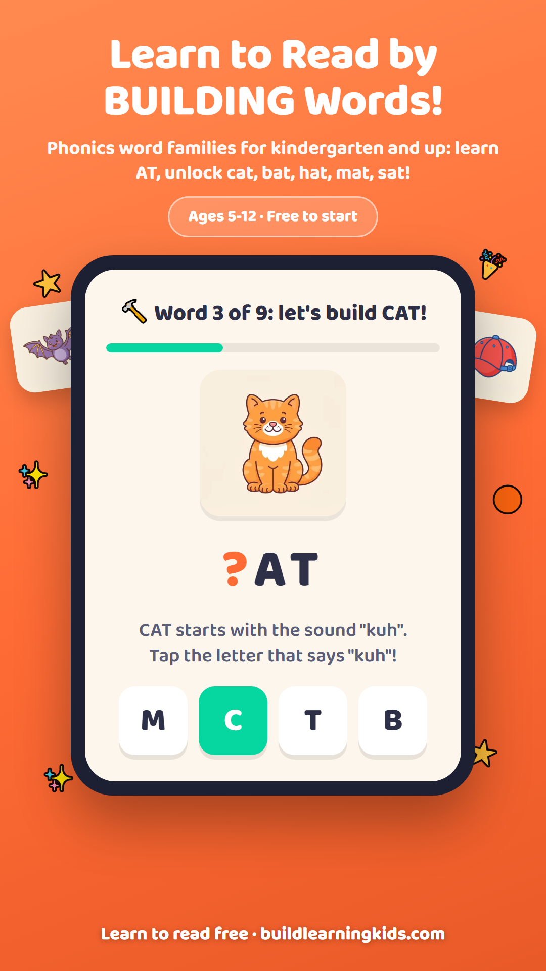 BuildReading app screenshot